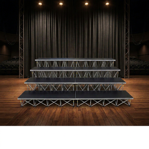 Plataforma de Escenario para Coro con Sistema de Bloqueo de Instalación Rápida, Tipo Araña, Venta al Por Mayor - Product Image 1