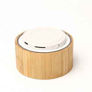 Promotional <strong>Gift</strong> Bamboo Wooden Bluetooth Speaker Multifunctional Portable with TF Card Play Music <strong>Feature</strong> Business Souvenir <strong>Gift</strong> - Product Image 4