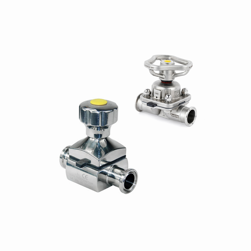 Donjoy mini stainless steel manual diaphragm valve for biopharmaceutical dairy milk beverage