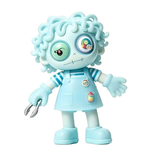 Figura Coleccionable <span class=keywords><strong>de</strong></span> Diseño Personalizado <span class=keywords><strong>de</strong></span> Zombie Azul Claro en PVC, Figura <span class=keywords><strong>de</strong></span> Acción <span class=keywords><strong>de</strong></span> Dibujos Animados Personalizada, Venta al Por Mayor <span class=keywords><strong>de</strong></span> Fábrica - Product Image 2