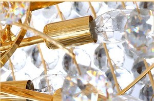 Jylighting sang trọng Đèn Chùm Pha Lê Chất lượng cao Trần treo đèn cho khách sạn biệt thự nhà thờ Hồi giáo thời trang thủy tinh cơ thể đèn - Product Image 6