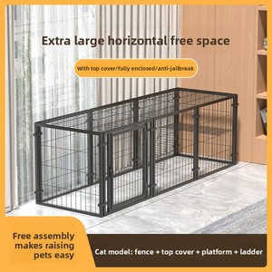 Gabbia per Animali Domestici Pieghevole di Lusso in Rete Metallica Traspirante per Gatti, Cani e Conigli, Vendita Diretta dal Produttore - Product Image 2