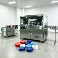 Système intégré de codage laser UV et d'inspection visuelle pour bouchons de bouteilles avec alimentation automatique et codage un article par code