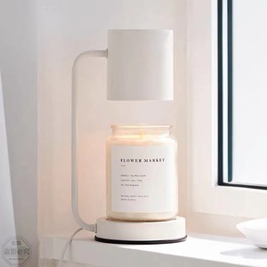 Customised Modern LED Wax Melting Night Lamp Burner Electric Aromatherapy Scented Tabletop Candle Heat & Warmer Lamp - Product Image 2