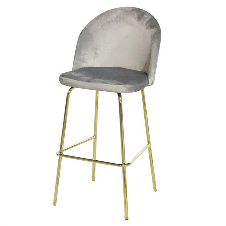 Промышленный обеденный барный стул, барный стул, золотой