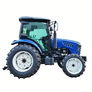 Tracteurs agricoles 4x4 70 CV à roues, transmission par engrenages, moteur diesel CE, machines agricoles - Product Image 2