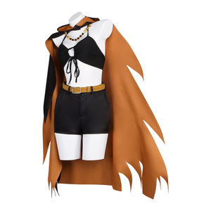 Disfraz de cosplay de Shaula, traje de anime Re Zero con capa, pantalones cortos y top - Product Image 2