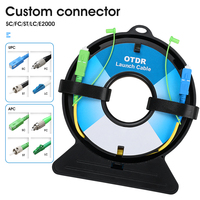 Cable de prueba OTDR de fibra óptica COMPTYCO, línea de extensión SC/FC/ST/APC, 150M, 300M, 500M, 1000M, 2000M, SM MM, caja de Cable de lanzamiento OTDR