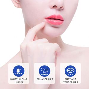 Baumes à lèvres véganes hydratants bio SENANA personnalisés à l'avocat, à la fraise, à l'aloe vera et au miel <span class=keywords><strong>rose</strong></span> <span class=keywords><strong>pour</strong></span> le soin des lèvres - Product Image 4