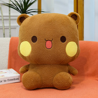 Adorable couple d'ours en peluche Dudu BuBu assortis, cadeau idéal pour la Saint-Valentin, décoration de chambre