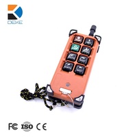Télécommande à bouton-poussoir pour palan électrique industriel F21-E1B 12V avec code fixe/apprentissage, étanche IP65, portée 150m