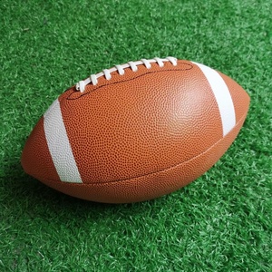 Ballon de rugby officiel personnalisé avec logo, taille 4, en PU/PVC, classique, durable, respirant, haute qualité, règles australiennes et américaines - Product Image 4
