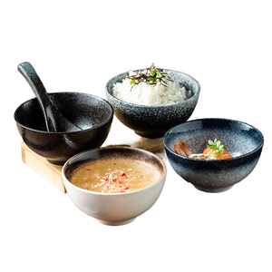 Ciotola per Riso in Ceramica Ecologica Stile Giapponese per Sushi, Ramen, Zuppa, Sala da Pranzo, Insalata, Hotel, <span class=keywords><strong>Colazione</strong></span>, Stoviglie - Product Image 1