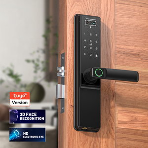 Khóa cửa khách sạn với hệ thống Phần mềm quản lý tuya cửa nhôm Mã Vân tay mật khẩu sinh trắc học vân tay khóa thông minh - Product Image 2