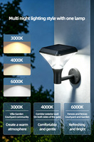Applique Murale Solaire Étanche IP65 pour Extérieur – Lampe Décorative pour Jardin, Villa, Hôtel et Projets d'Éclairage Extérieur