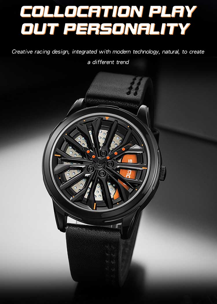 SANDA P1063 Men's Quartz Watch - Stylish & Water Resistant