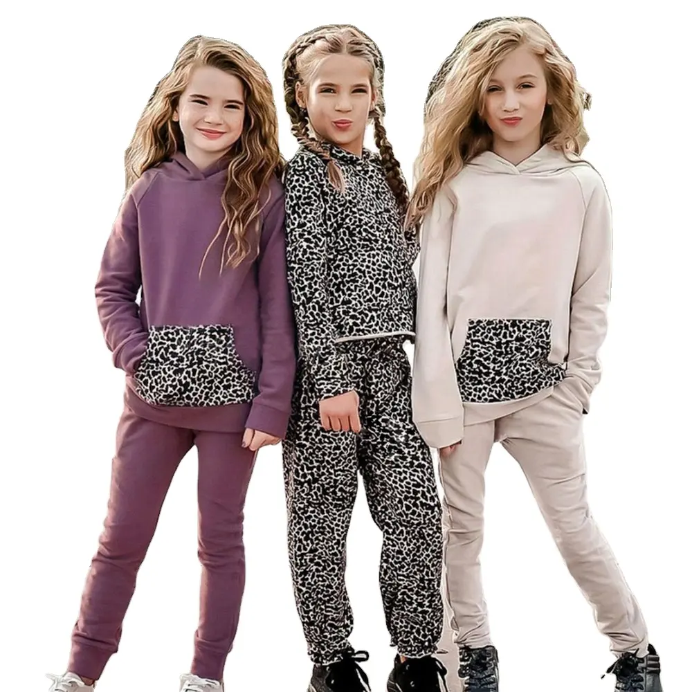 नई आगमन फैशन परिवार बहन मिलान कपड़े सेट सर्दियों बच्चों छोटी लड़कियों हूडि माँ और मुझे आउटफिट सेट