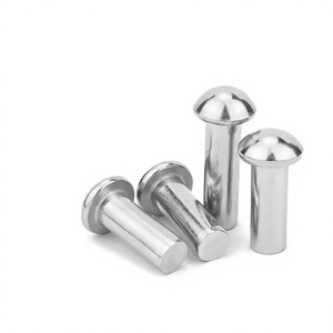 Rivets à tête ronde en acier inoxydable 304, à percussion, qualité A, norme GB867, tailles M2-M12 - Product Image 1