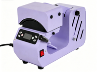 Presse à chaud électrique automatique CYCH2358 110V pour casquettes, avec moule en aluminium, coussinet en silicone et minuterie numérique pour transfert thermique