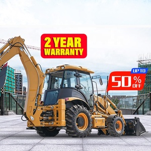 Miễn phí vận chuyển Euro 5 EPA backhoe loader backhoe bánh xe tải chất lượng cao với xô - Product Image 1
