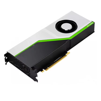 Kartu Grafis RTX 8000 Berkinerja Tinggi 48GB GDDR6 672GB/s PCI Express Kartu Grafis GPU PCI Express untuk pelatihan AI