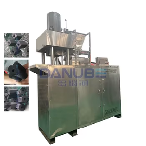 Presse hydraulique de bonne qualité pour la fabrication de briquettes de charbon de bois pour chicha et barbecue - Product Image 1