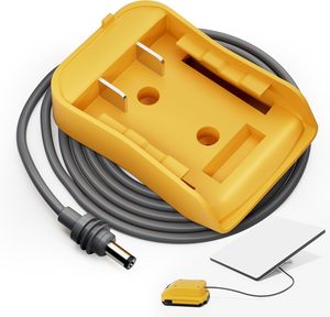 Pour Starlink Mini Solution d'alimentation efficace <span class=keywords><strong>20V</strong></span> DC <span class=keywords><strong>chargeur</strong></span> de batterie remplacement pour Starlink Mini pour adaptateur d'alimentation de batterie <span class=keywords><strong>Dewalt</strong></span> - Product Image 1