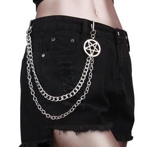 Women's Double Layer Star Waist <b>Chain</b> Zinc Alloy Nightclub Fashion Body <b>Chain</b> Accessory - Product Image 1