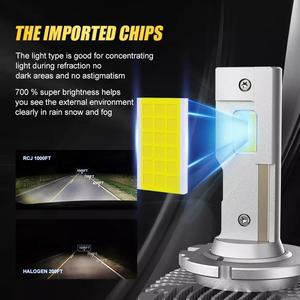 COB-bombilla Led Super brillante para faro delantero de coche, lámpara Led tipo Canbus de 35w, 12000 lúmenes, D1s, D2s, D3s, D4s, D5s, D8s, serie D - Product Image 3