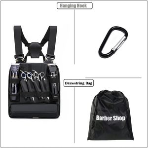 Bolsa de Herramientas Multifuncional de Cuero PVC para Peluquería Profesional, con Correas, para Peinadores, Almacenamiento para Peines y Herramientas Eléctricas - Product Image 4