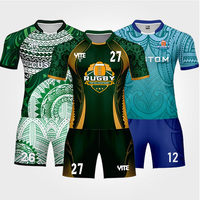 Fabricant de maillots de rugby personnalisés, service OEM ODM, impression par sublimation complète, uniforme d'équipe pour club, école, collège, ligue amateur