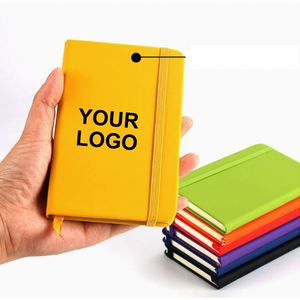 Sy841 Personalized Soft Custom Holographic Printing Brand <b>Note</b> <b>Book</b> Pu Hard Cover A5 Notebook Customizable Logo - Product Image 1