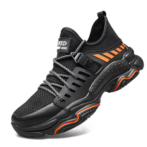 Nuovo arrivo moda primavera stagione prodotto Outdoor SB SBP leggero <span class=keywords><strong>scarpe</strong></span> di sicurezza per gli uomini donne di colore nero <span class=keywords><strong>lavoro</strong></span> - Product Image 1