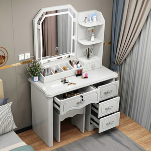 Tocador Esquinero Sencillo con Cajones Precio al Por Mayor Personalizado Moderno de Lujo con Espejos para el Hogar - Product Image 4