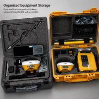 Récepteur GNSS RTK V300 HI TARGET à Prix d'Usine avec IMU et Visualisation de Repères, Station Mobile et Station de Base pour Levés Topographiques