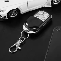 Haute qualité 433MHz ABS télécommande porte-clés Duplication clonage Code roulant pour porte porte de Garage voiture et usage domestique 3V