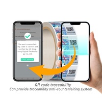 Autocollants VIOD personnalisés, étiquettes en papier holographique avec code QR, étiquettes de sécurité anti-effraction, étiquettes anti-contrefaçon QS, fabricants de marques
