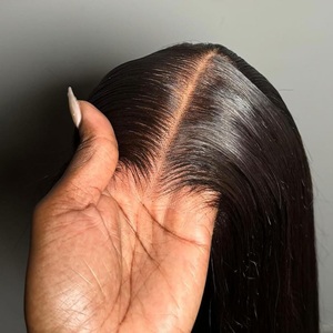 วิกผมแท้เวียดนามแบบบางพิเศษ 2x6 นิ้ว พร้อมเชือกผูกแบบ Swiss HD Transplant Closure  มีสินค้าในสต็อก - Product Image 1