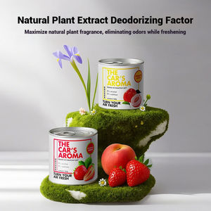 Désodorisant solide en conserve 120g 65*62mm, longue durée 60 jours, évaporation naturelle pour la maison et la voiture - Product Image 3