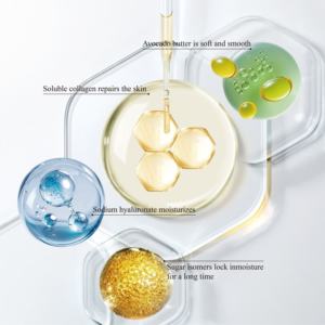 Masque de pied blanchissant personnalisé en usine OEM Huile d'avocat Hyaluronate de sodium Collagène hydratant Exfoliant Échantillon à usage domestique gratuit - Product Image 2