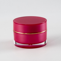 Pot à crème en acrylique de qualité supérieure, directement de l'usine, 15g, 30g, 50g, pour crème cosmétique, crème pour les mains, crème pour le visage