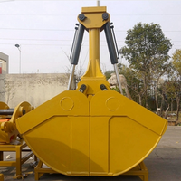 Mini Excavator Hydraulic Clamshell Grab Bucket untuk Pekerjaan Penggalian