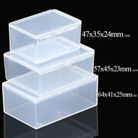 Boîte de rangement transparente OEM ODM SUNSHING, petits contenants pour vis, étanche, organiseur de bijoux et d'artisanat, boîte en plastique pour petites pièces