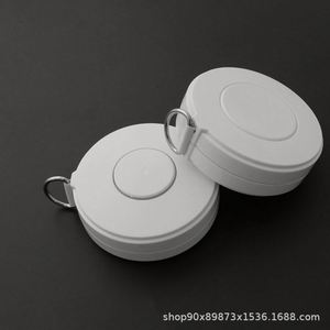 Cinta Métrica Retráctil de Cuero PU Redonda con Logotipo Personalizado, 60 Pulgadas/150 cm, para Medir Cintura y Costura - Product Image 3