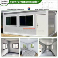 Maison mobile de luxe rose de style industriel pour hôtel et usage extérieur – Structure respirante en kit pour vente au détail/salle d'exposition