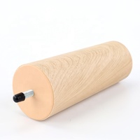 Pieds de lit et de canapé en plastique imitation bois, design moderne, pour usage extérieur et hospitalier, vente en gros
