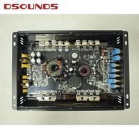 Amplificateur de subwoofer de classe D monobloc RMS 1000W avec bornes plaquées or pour les amateurs de SPL audio de voiture