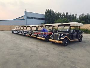 Voiture électrique classique haut de gamme 8-14 places, style vintage avec technologie de pointe - Product Image 2