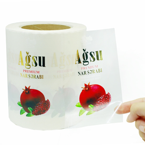 Nhãn Dán Thực Phẩm Trong Suốt Trong Suốt In Logo Tùy Chỉnh - Product Image 1