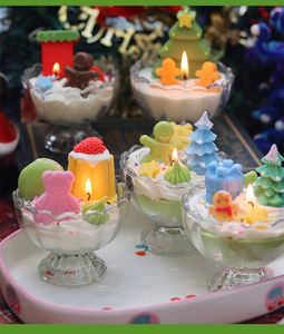 Holiday Aromatherapy <b>Candle</b> Natural Soy Wax Christmas Tree Figurine Scented <b>Candle</b> for Home Decor <b>Gift</b> - Product Image 3